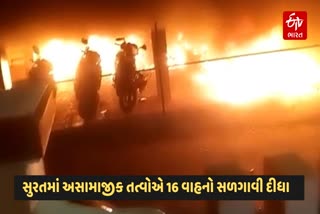 સુરતમાં અસામાજીક તત્વોની અવળચંડાઈ