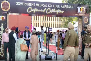 Chief Minister Mann reached Amritsar to adress the event of 100th anniversary of Medical College Amritsar