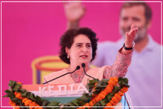 Priyanka Gandhi Rajasthan visit