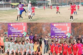 گاندربل میں شہری ایکشن پروگرام کے تحت فٹ بال ٹورنامنٹ کا انعقاد