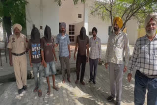 Ferozepur police arrested 5 drug smugglers along with 3.5 kg of heroin