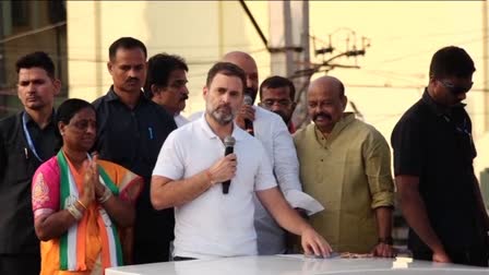 Rahul Gandhi Election Campaign in Warangal