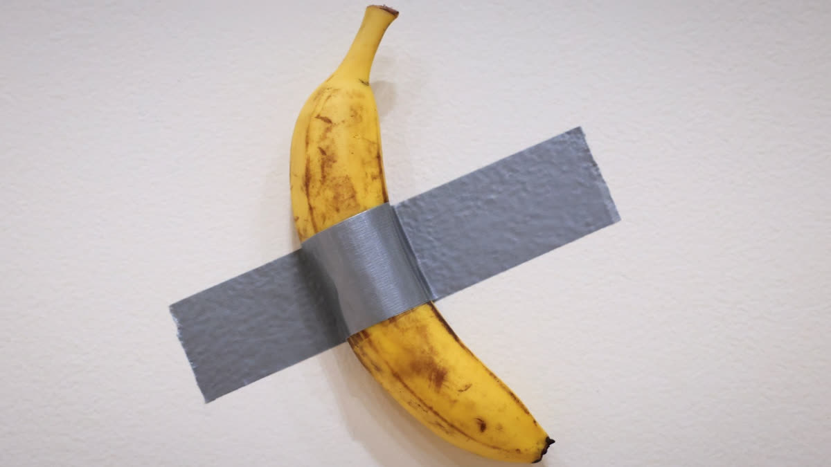 New York Auction Records Expected For A Magritte... And A Banana