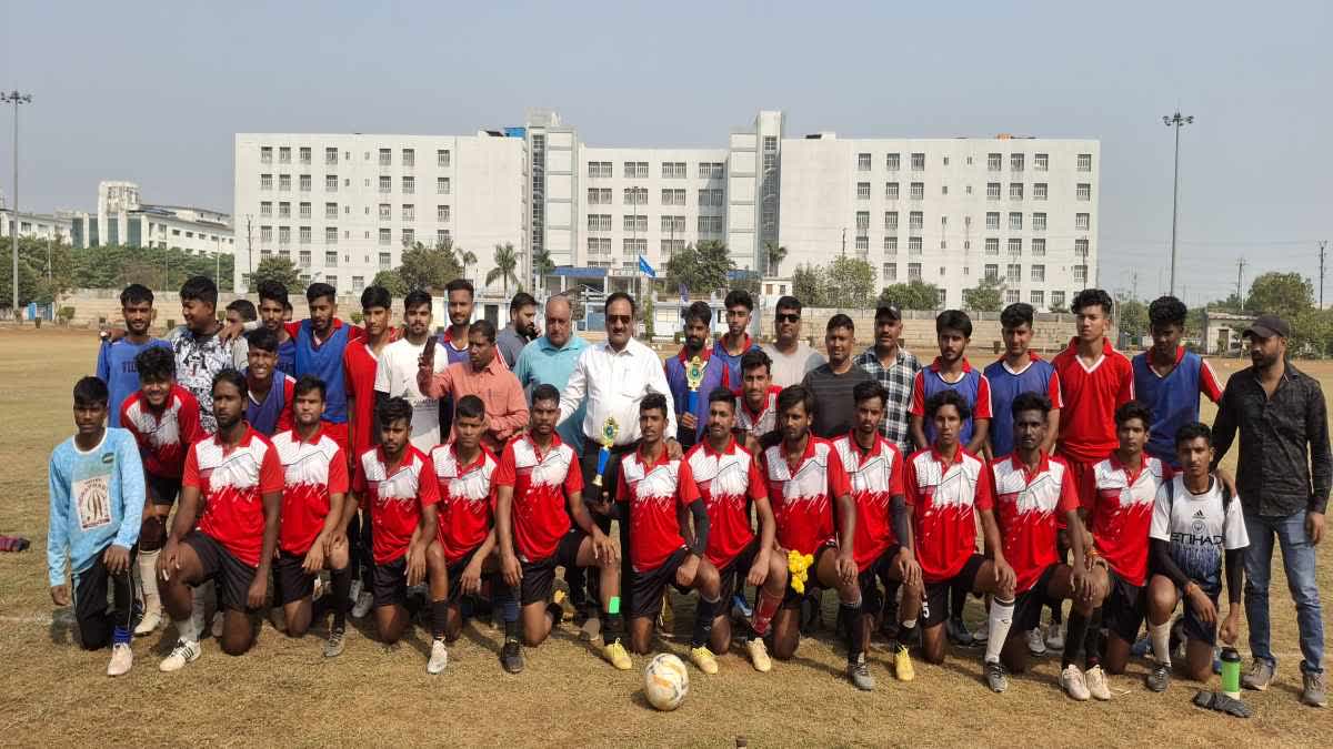 vidisha final football match Bhopal became winner