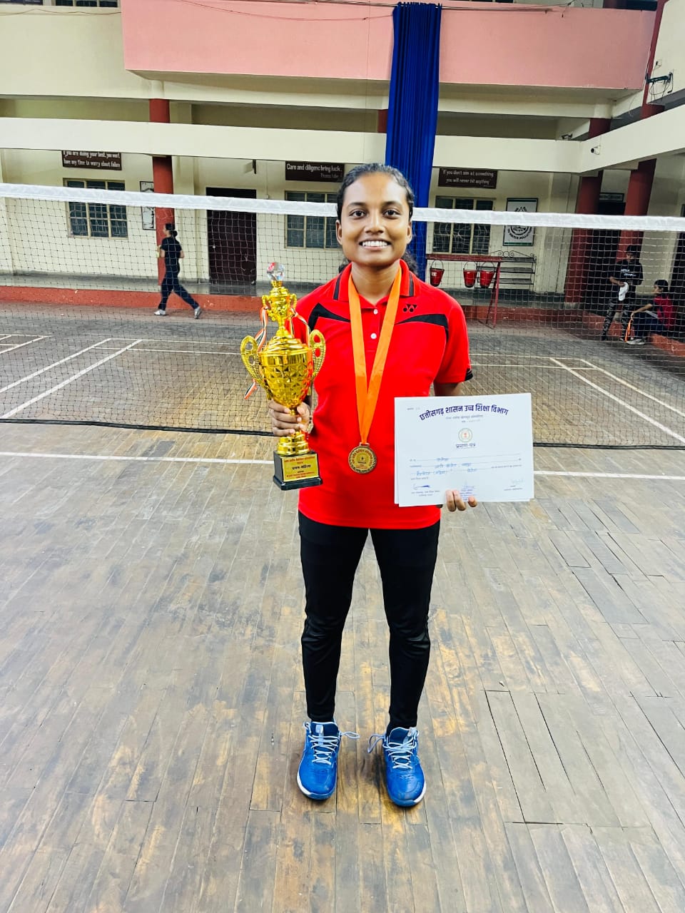 Badminton Player Ritika Dhruv