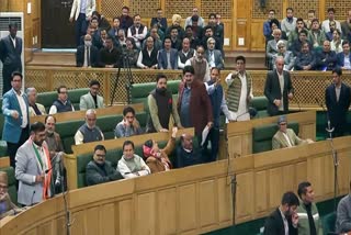 JAMMU KASHMIR 370 RESOLUTION  CONG DISCORD OVER JK 370 RESOLUTION  ജമ്മു കശ്‌മീര്‍ പ്രത്യേക പദവി  കോൺഗ്രസ് എന്‍സി ഭിന്നത