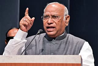 Congress President Mallikarjun Kharge slams BJP govt over Manipur violence