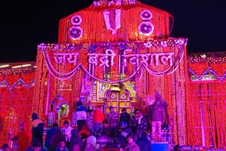 BADRINATH TEMPLE DOOR CLOSED