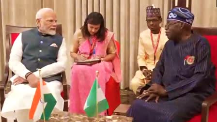 PM Narendra Modi holds Meeting with Nigerian President Bola Ahmed Tinubu in Abuja