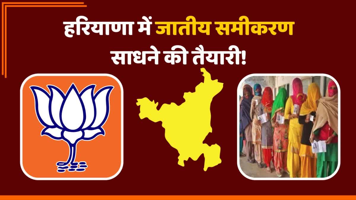 Haryana BJP Mission 2024 Caste equation OBC vote bank in Haryan