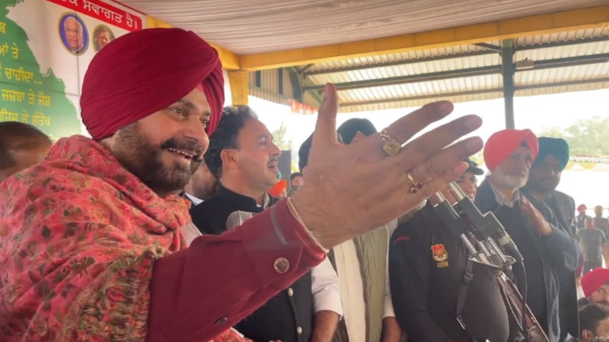 Congress Punjab's former president Navjot Sidhu's 'Jittega Punjab' rally in Bathinda