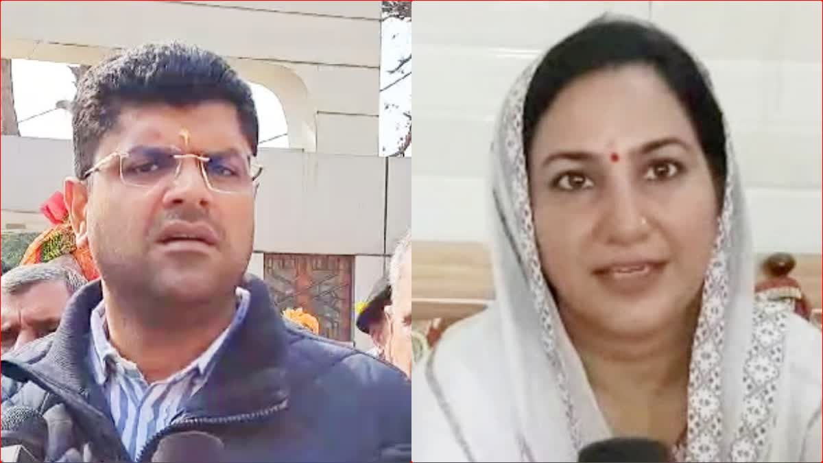 Dushyant Chautala on Sunaina Chautala