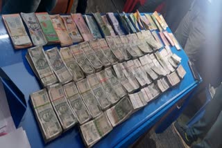 currency case kasaragod  INL leader arrested with black money  INL leader arrested with black money worth 20 lakh  kasaragod INL leader black Money smuggled  ഐഎൻഎൽ നേതാവ് കള്ളപ്പണം കടത്തി  INL leader in arrested with black money smuggled  കള്ളപ്പണവുമായി ഐഎൻഎൽ നേതാവ് അറസ്റ്റിൽ  കള്ളപ്പണം കടത്ത് കാസർകോട് ഐഎൻഎൽ നേതാവ് അറസ്റ്റിൽ  കാസർകോട് കുഴൽപ്പണ കടത്ത്  ഐ എൻ എൽ നേതാവിൽ നിന്നും കള്ളപ്പണം പിടിച്ചു  INL leader smuggled blackmoney and foreigncurrency  INL leader arrested with kasaragod