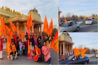 Hindu Americans car rally Washington DC