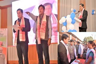 Sarbananda Sonowal in moran