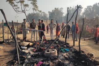 Himachal Fire Broke Out In Slums Of Una