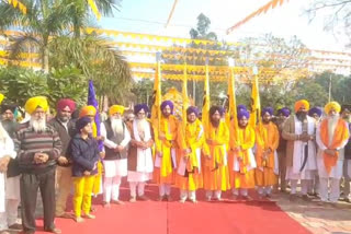 Nagar Kirtan organized on the occasion of the Martyrdom Day of Hind di Chadar Sri Guru Teg Bahadur Ji