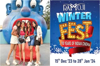 WINTER FESTIVAL IN FULL SWING IN RAMOJI FILM CITY SPECIAL PACKAGES INTRODUCED FOR TOURISTS