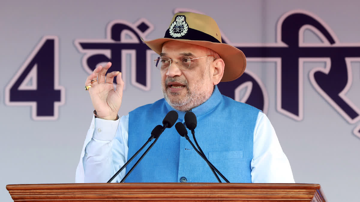 In Chhattisgarh Meet, Amit Shah Gives Security Forces March 2026 Deadline To End Naxalism