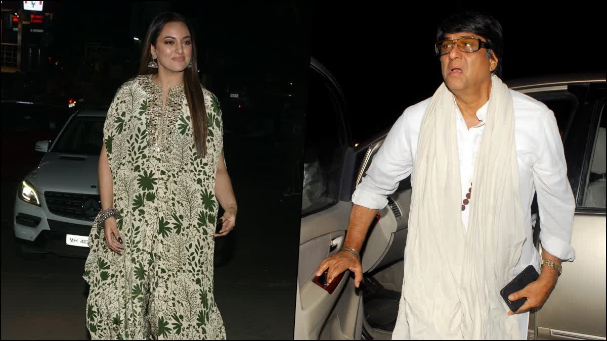 Sonakshi Sinha And Mukesh Khanna