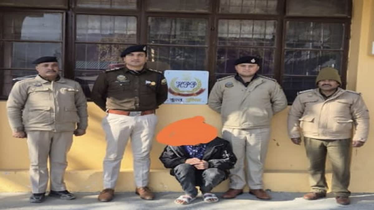 मनाली पुलिस ने नशा तस्कर को गिरफ्तार