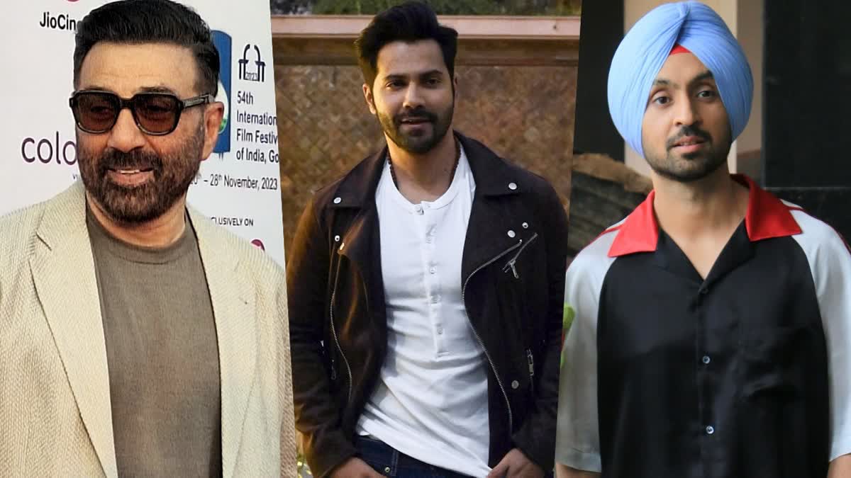 Sunny Deol, Varun Dhawan, Diljit Dosanjh