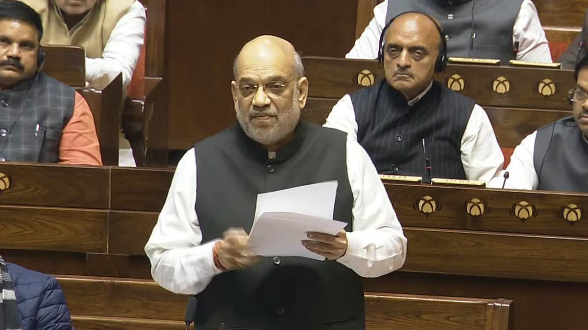 Parliament Winter Session Amit Shah Speech on Constitution debate in Rajya Sabha Updates