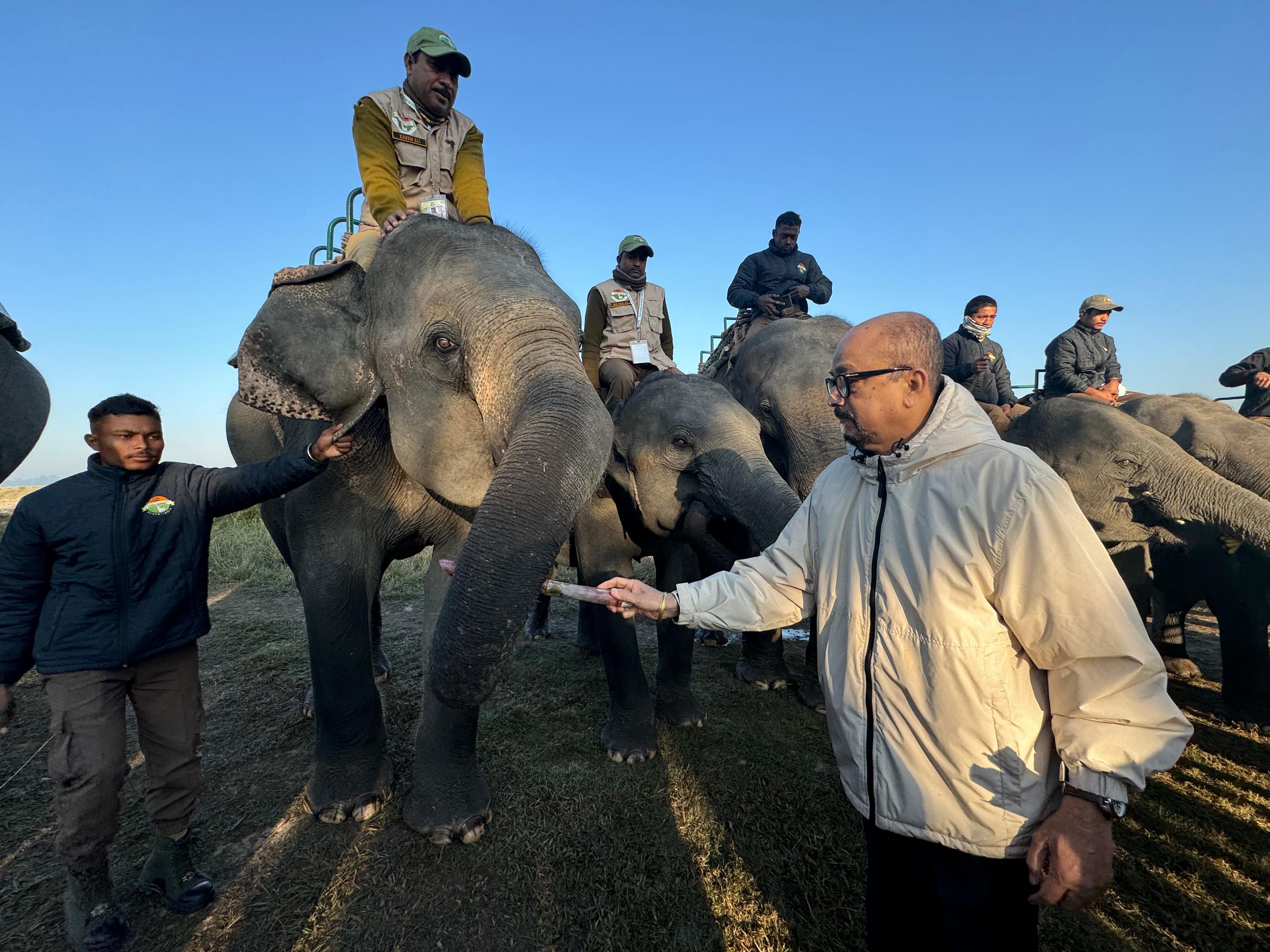 RAMEN DEKA VISITS KAZIRANGA NATIONAL PARK