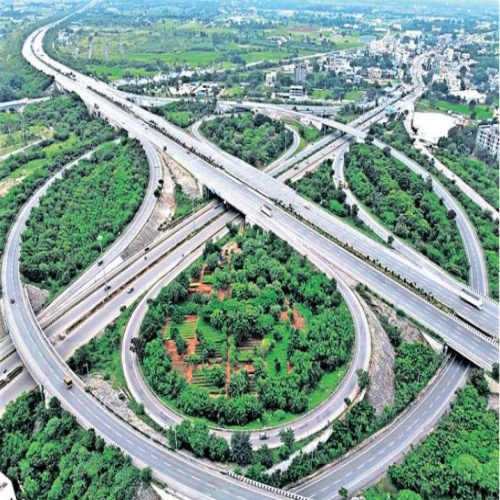 Forest around Outer Ring Road