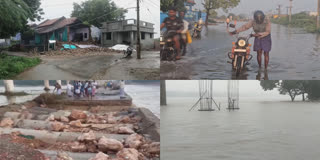 Two days of relentless and heavy rainfall in Tamil Nadu's Thoothukudi district have caused widespread destruction