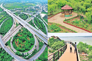 TREES AND PARKS IN OUTER RING ROAD