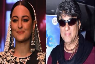 Sonakshi Sinha and Mukesh Khanna