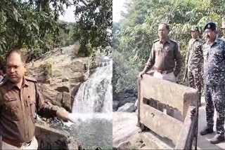 SP inspected picnic spots of Giridih Khandoli and Usri waterfall