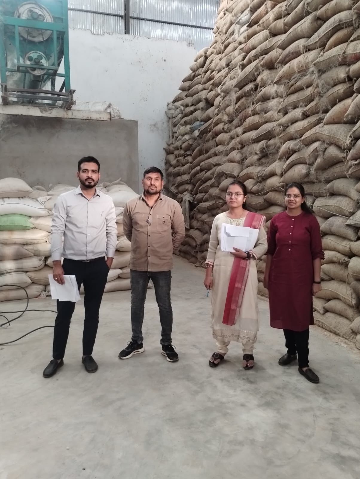 Seizure Action on two rice mills