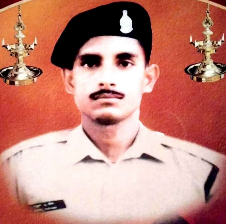 Martyred soldier Rahul Shinde