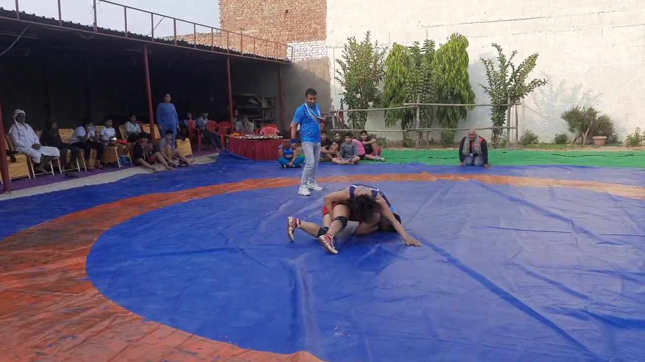 Women Wrestlers In Bharatpur