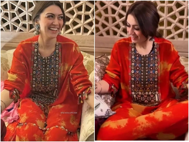 Hansika Motwani Weeding