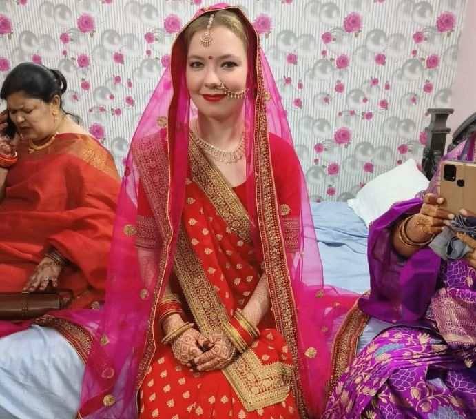 सहरसा के लड़के से जर्मनी की लड़की ने की शादी