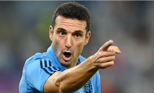 Argentina manager Lionel Scaloni