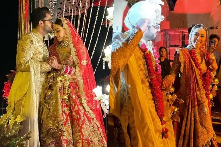 Actress Hansika Motwani shares wedding pics