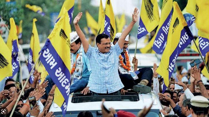 Aam Aadmi Party Election Rally in Gujarat