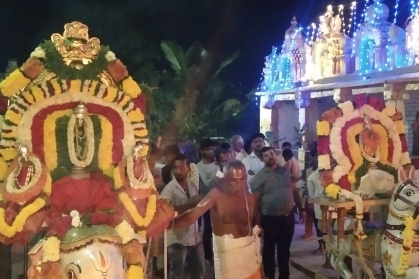 Vishnu Deepothsava in Bevuru bettada thimmappa Temple