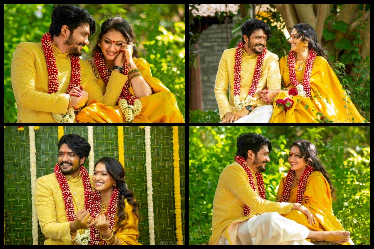 actress haripriya shared engagement pictures