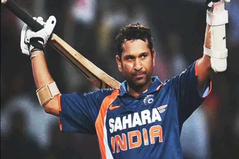 Sachin also scored a double century