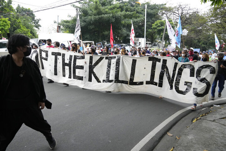 Philippines protest 2022