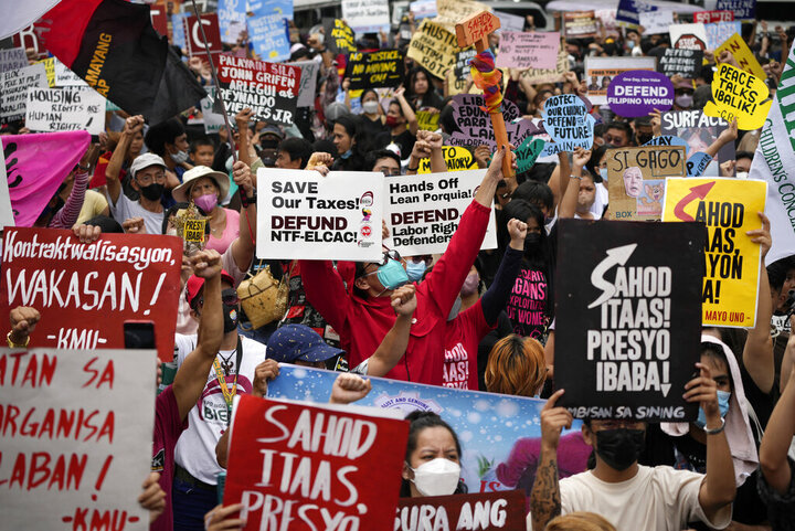 Philippines protest 2022