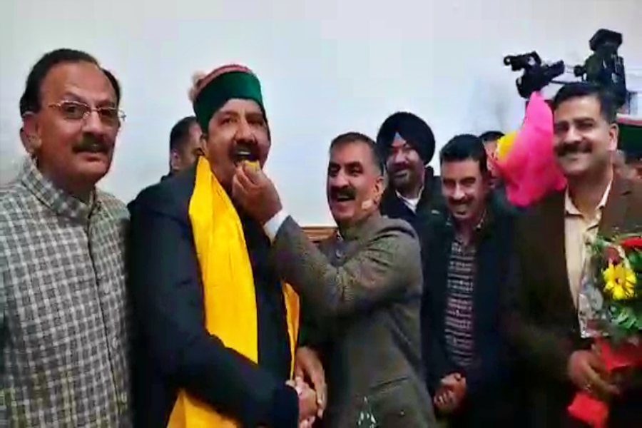 Himachal CM Sukhvinder Singh Sukhu took charge