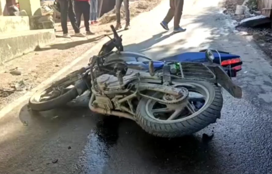 Bike Accident in Sundarnagar
