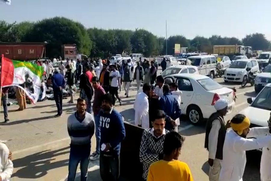 farmers protest in hisar