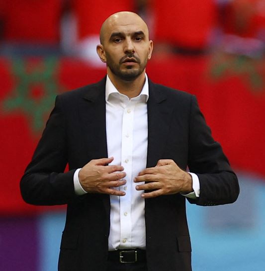 Moroccan coach Walid Regragui